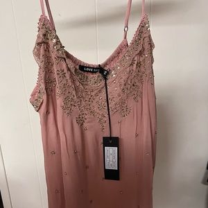 NWT Love Sam Rose Water Women Tank Top